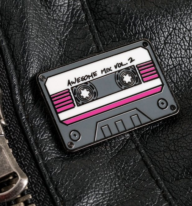 Marvel Comics Guardians of the Galaxy Mix Tape Enamel Pin Badge Marvel Comics Guardians of the Galaxy Mix Tape Enamel Pin Badge