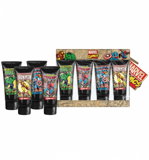 Marvel Comics Heroes Bath And Body Travel Set Marvel Comics Heroes Bath And Body Travel Set