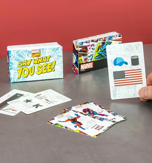 Marvel Comics Say What You See Card Game