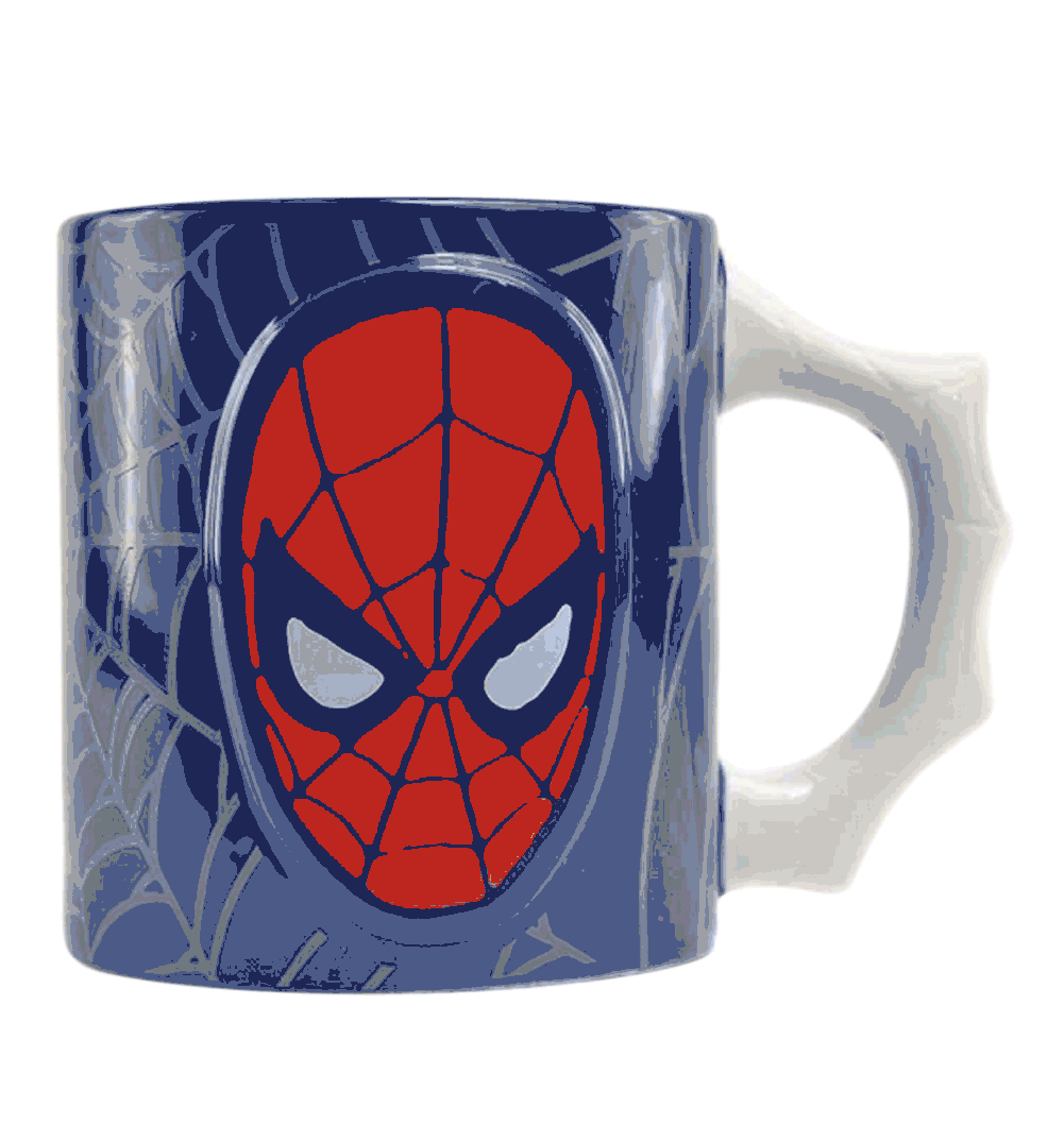 Marvel Comics Spider-Man Embossed Mug Marvel Comics Spider-Man Embossed Mug