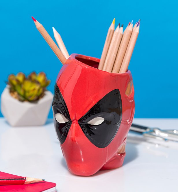 Marvel Deadpool Pen And Plant Pot