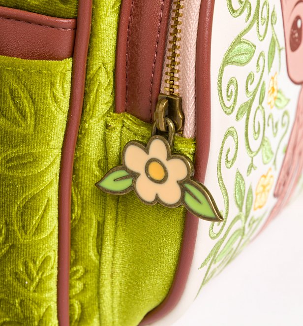 Loungefly Marvel Guardians of The Galaxy Groot Floral Velvet Mini Backpack