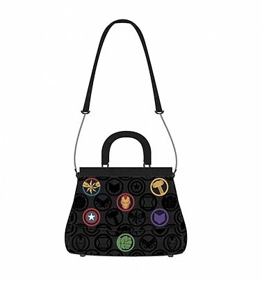 Marvel Icons Crossbody Bag from Loungefly Marvel Icons Crossbody Bag from Loungefly