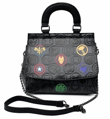 Marvel Icons Crossbody Bag from Loungefly Marvel Icons Crossbody Bag from Loungefly