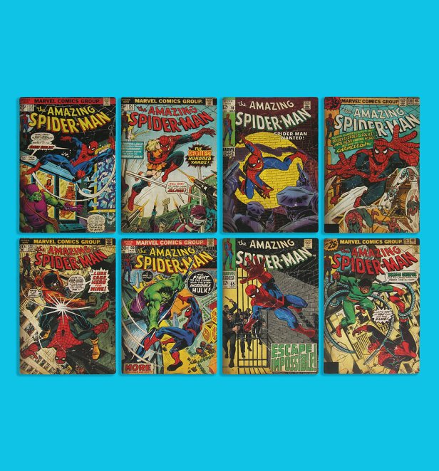 Marvel Spider-Man Comic Cover Coasters