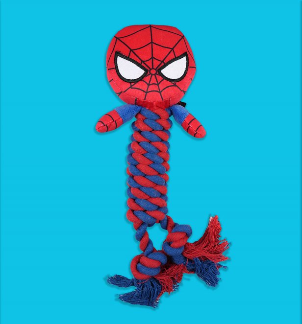 Marvel Spider-Man Plush toy With Dental Rope Marvel Spider-Man Plush toy With Dental Rope