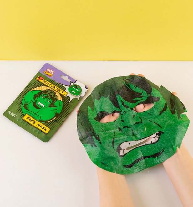 Marvel The Incredible Hulk Sheet Face Mask from Mad Beauty