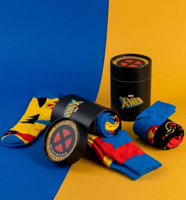 Marvel X-Men Set Of 3 Socks