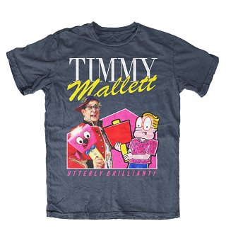 Men's Retro Timmy Mallett Navy T-Shirt Men's Retro Timmy Mallett Navy T-Shirt