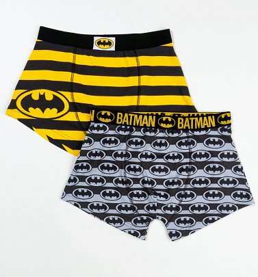Men's 2pk Batman Boxer Shorts Men's 2pk Batman Boxer Shorts