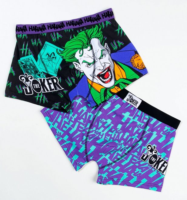 Men's 2pk Joker Boxer Shorts