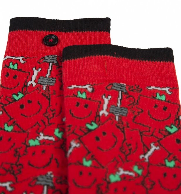 Men's 2pk Mr Strong Socks Men's 2pk Mr Strong Socks