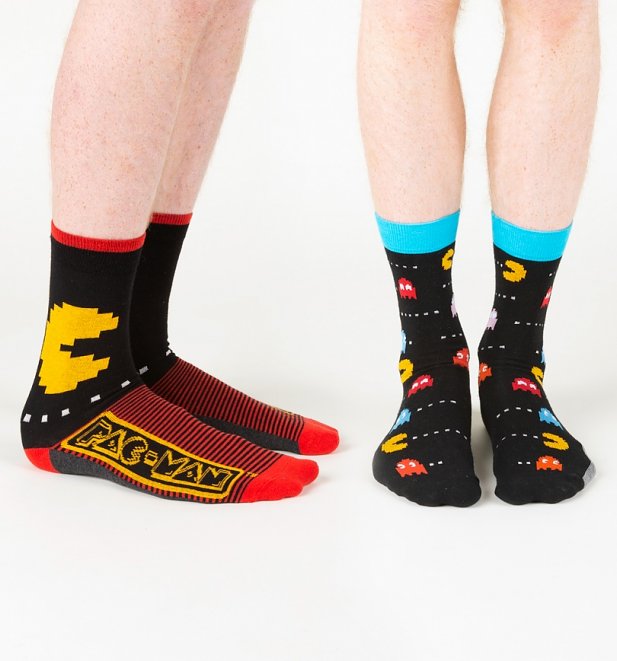 Men's 2pk Pac-Man Socks