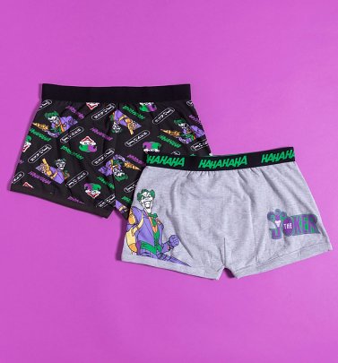 Men's 2pk The Joker Boxer Shorts Men's 2pk The Joker Boxer Shorts