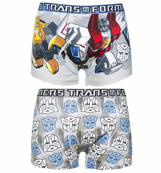 Men's 2pk Transformers Boxer Shorts Men's 2pk Transformers Boxer Shorts