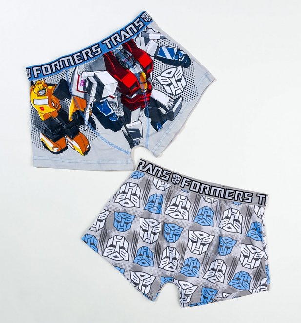 2pk Transformers Boxer Shorts