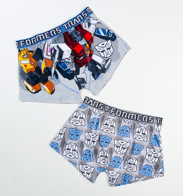 Men's 2pk Transformers Boxer Shorts