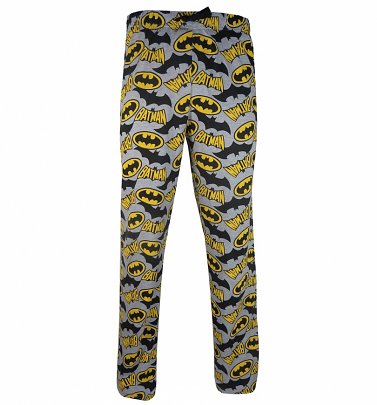 Men's Batman Logo Lounge Pants Men's Batman Logo Lounge Pants