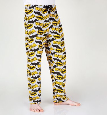 Men's Batman Logo Lounge Pants Men's Batman Logo Lounge Pants