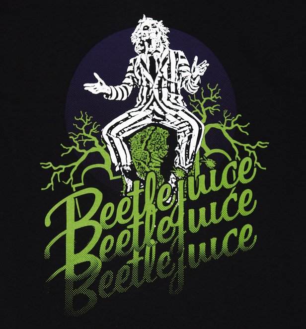 Men's Black Beetlejuice T-Shirt Men's Black Beetlejuice T-Shirt