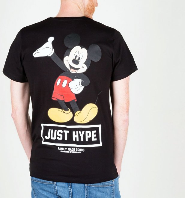 Disney Mickey Mouse Back Print T-Shirt from Hype