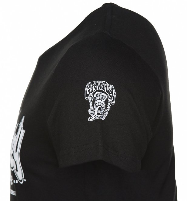 Men's Black Fast N' Loud Gas Monkey Garage Logo T-Shirt Men's Black Fast N' Loud Gas Monkey Garage Logo T-Shirt