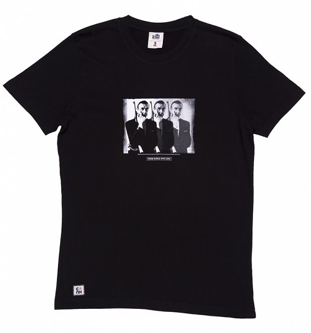 Men's Black From Russia With Love James Bond T-Shirt from Chunk Men's Black From Russia With Love James Bond T-Shirt from Chunk