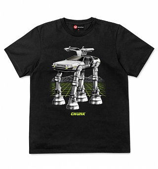 Men's Black Future Wars T-Shirt from Chunk Men's Black Future Wars T-Shirt from Chunk