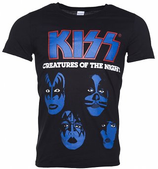 Men's Black KISS Creatures Of The Night T-Shirt Men's Black KISS Creatures Of The Night T-Shirt