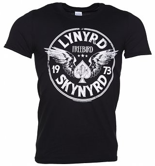 Men's Black Lynyrd Skynyrd Freebird 73 Wings T-Shirt Men's Black Lynyrd Skynyrd Freebird 73 Wings T-Shirt
