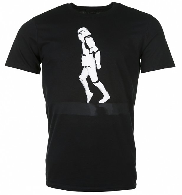 Men's Black Moonwalker Stormtrooper T-Shirt Men's Black Moonwalker Stormtrooper T-Shirt