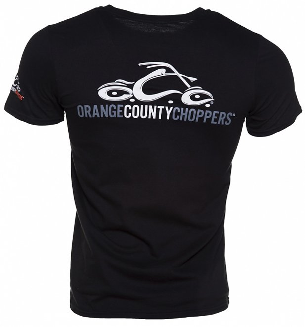 Men's Black Orange County Choppers Logo T-Shirt Men's Black Orange County Choppers Logo T-Shirt