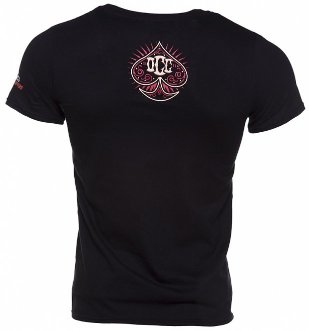 Men's Black Orange County Choppers Poker Run T-Shirt Men's Black Orange County Choppers Poker Run T-Shirt