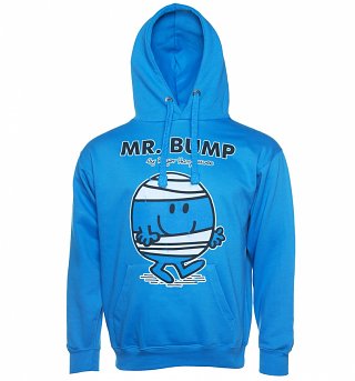 Men's Blue Mr Bump Mr Men Hoodie Men's Blue Mr Bump Mr Men Hoodie