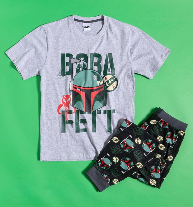 Men's Boba Fett Star Wars Pyjamas Men's Boba Fett Star Wars Pyjamas