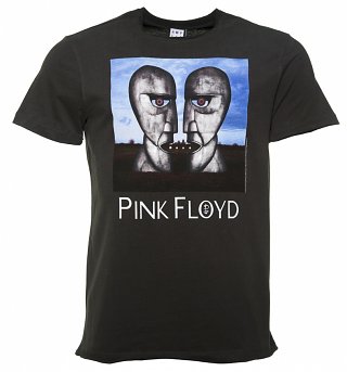 Men's Charcoal Pink Floyd The Division Bell T-Shirt from Amplified Men's Charcoal Pink Floyd The Division Bell T-Shirt from Amplified