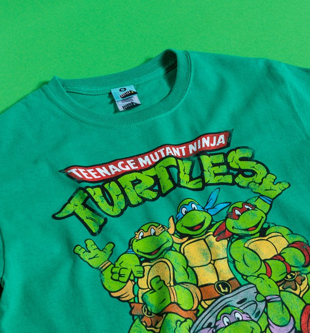 Classic Teenage Mutant Ninja Turtles Green T-Shirt