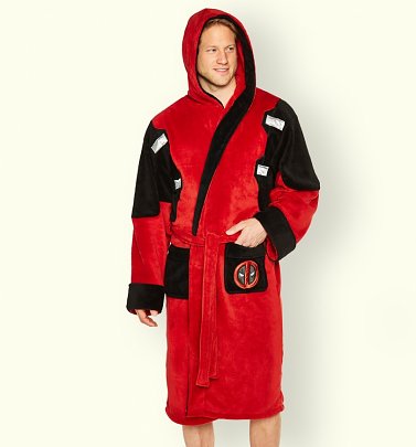 Men's Deadpool Dressing Gown Men's Deadpool Dressing Gown