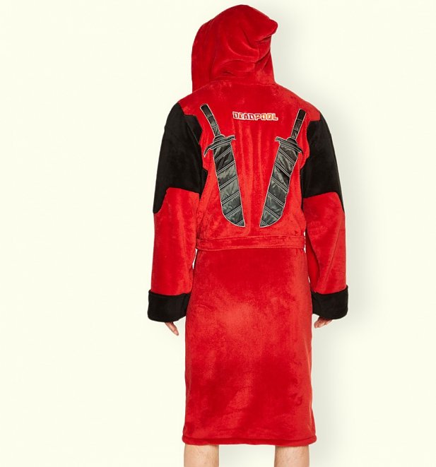 Men's Deadpool Dressing Gown Men's Deadpool Dressing Gown