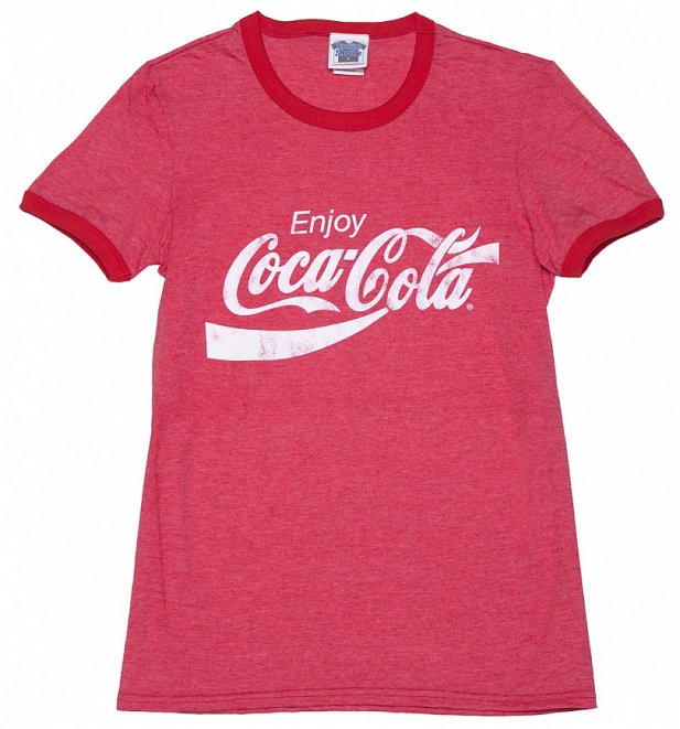 Men's Enjoy Coca-Cola Ringer T-Shirt