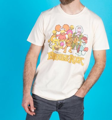 Men's Fraggle Rock Group Natural T-Shirt Men's Fraggle Rock Group Natural T-Shirt