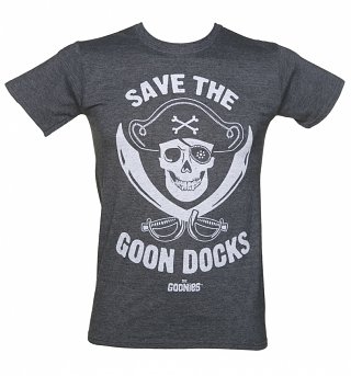 Men's Goonies Save The Goon Docks T-Shirt Men's Goonies Save The Goon Docks T-Shirt
