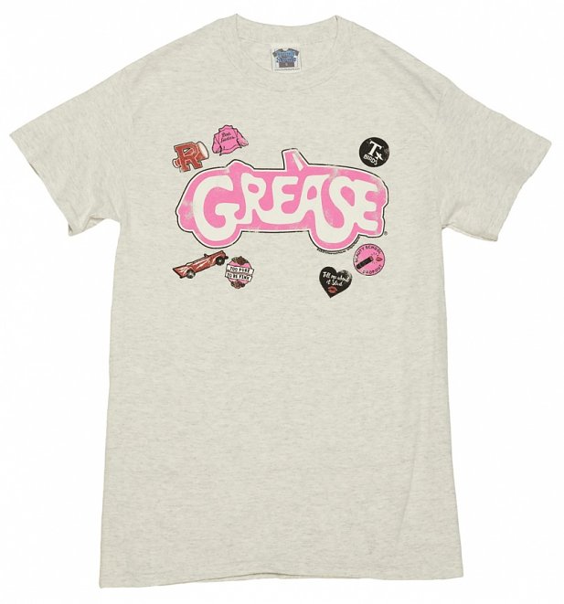 Men's Grease Badges T-Shirt
