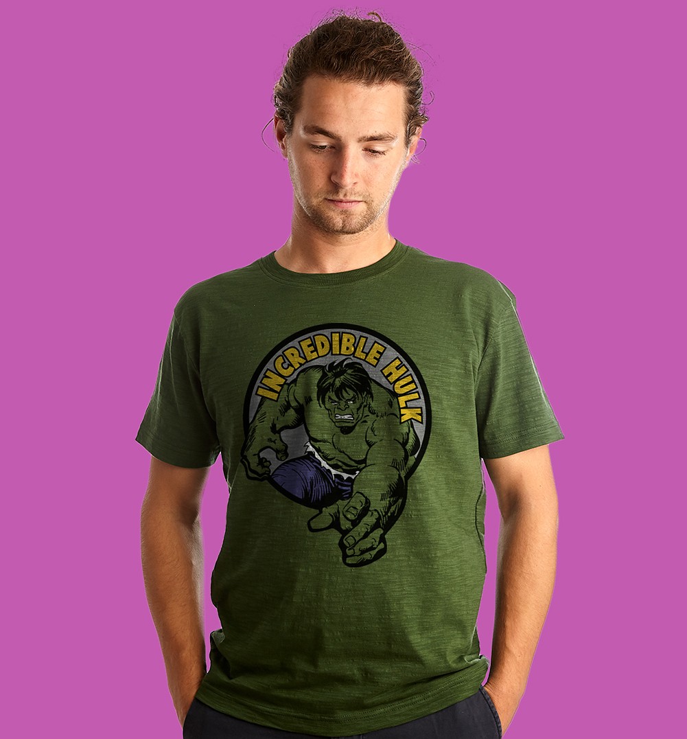 mens incredible hulk t shirt