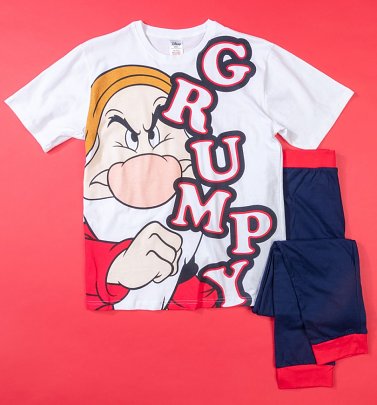 Men's Grumpy Face Seven Dwarfs Pyjamas Men's Grumpy Face Seven Dwarfs Pyjamas
