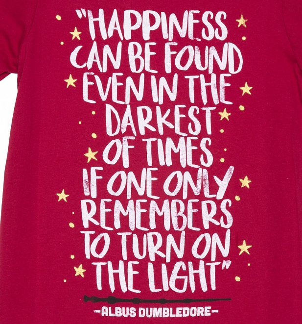 Men's Harry Potter Happiness Can Be Found T-Shirt Men's Harry Potter Happiness Can Be Found T-Shirt