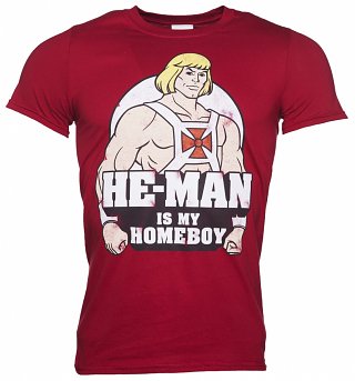 Men's He-Man Is My Homeboy T-Shirt Men's He-Man Is My Homeboy T-Shirt
