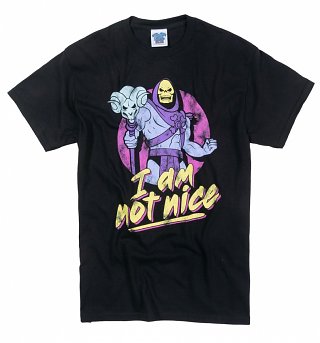 Men's Heavyweight Skeletor I Am Not Nice T-Shirt Men's Heavyweight Skeletor I Am Not Nice T-Shirt