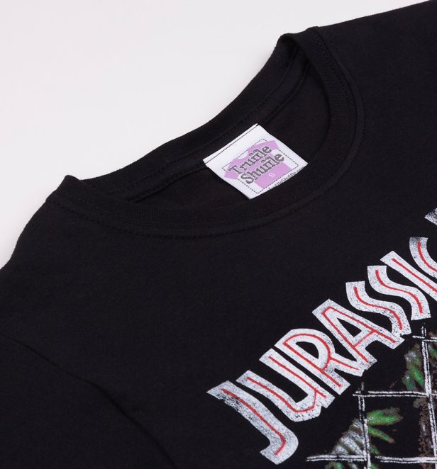 Women's Jurassic Park Island Tour Black T-Shirt Women's Jurassic Park Island Tour Black T-Shirt