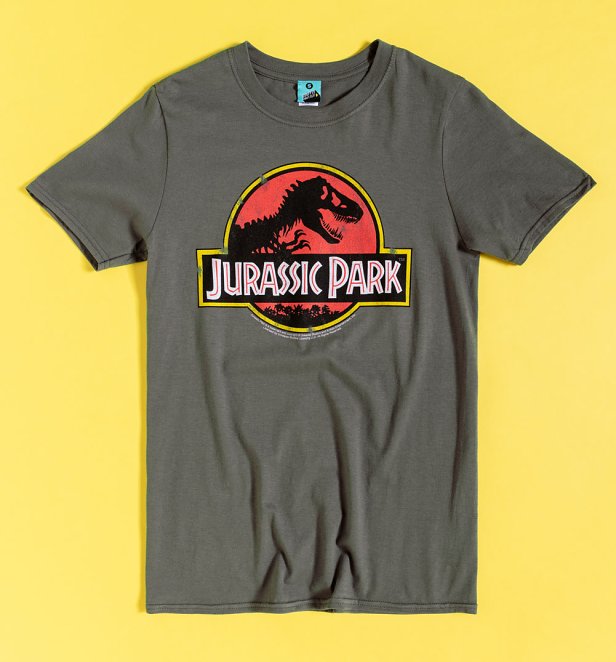 Jurassic Park Logo Herren T-Shirt